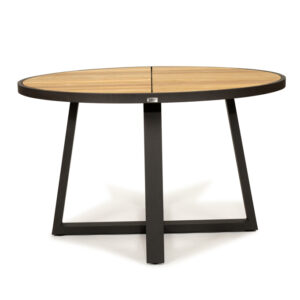 wp-image-tigress-61275.jpg Watego Outdoor Round Dining Table – 1.25m – Asteroid Black (charcoal) Powder Coated Legs