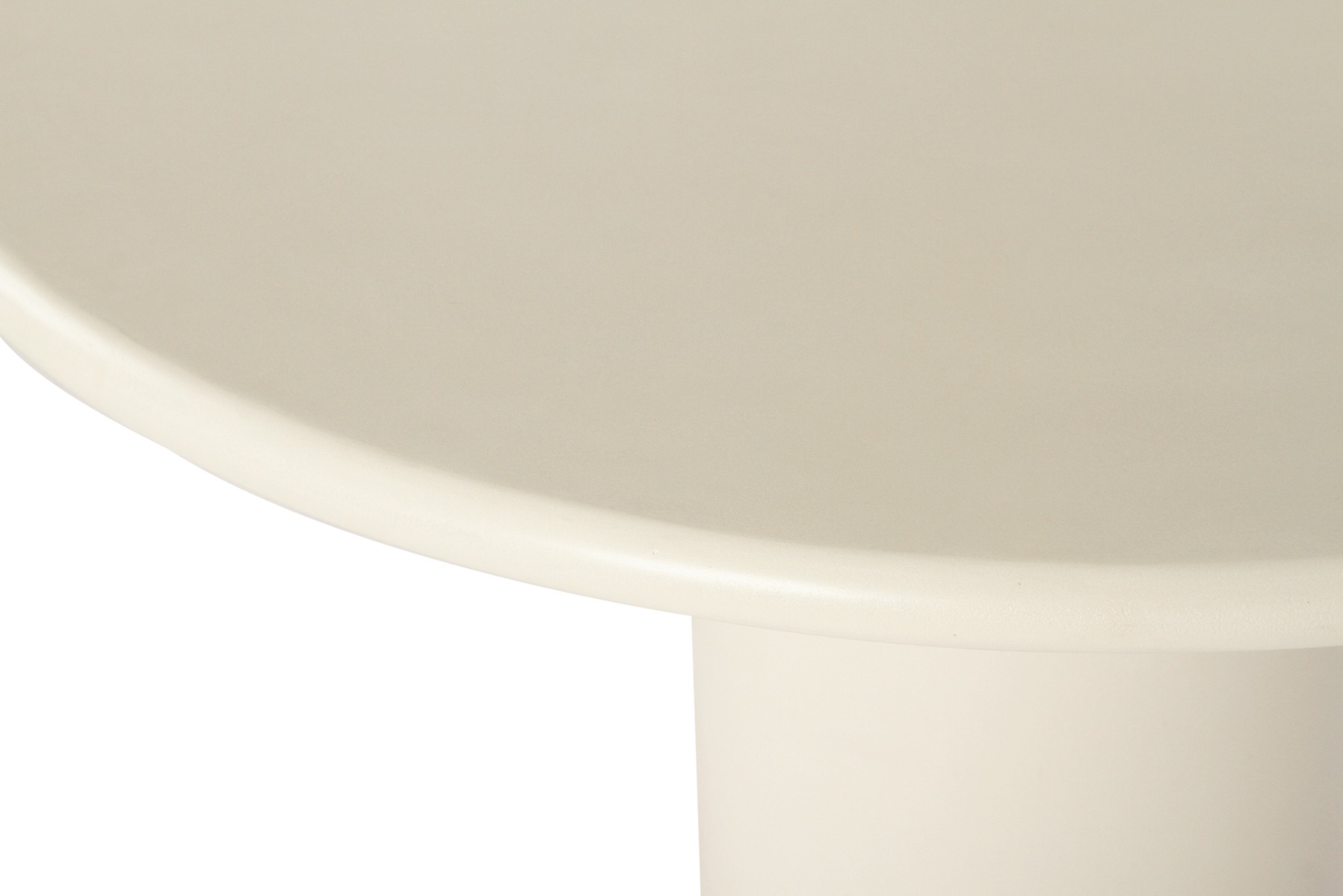 Lorenzo Oval Dining Table Ivory, W 240cm × D 120cm x H 75cm - Image 15