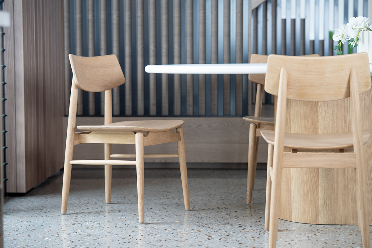 Harlow Oval Dining Table Natural Oak Base, Width 240cm x Depth 110cm x Height 76cm - Image 2