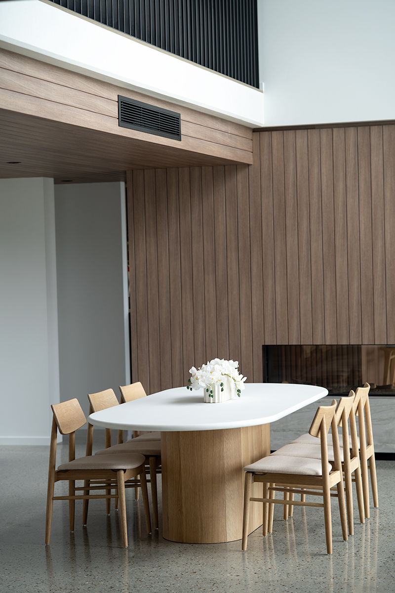Harlow Oval Dining Table Natural Oak Base, Width 240cm x Depth 110cm x Height 76cm - Image 8