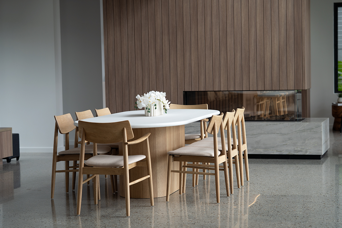Harlow Oval Dining Table Natural Oak Base, Width 240cm x Depth 110cm x Height 76cm - Image 14