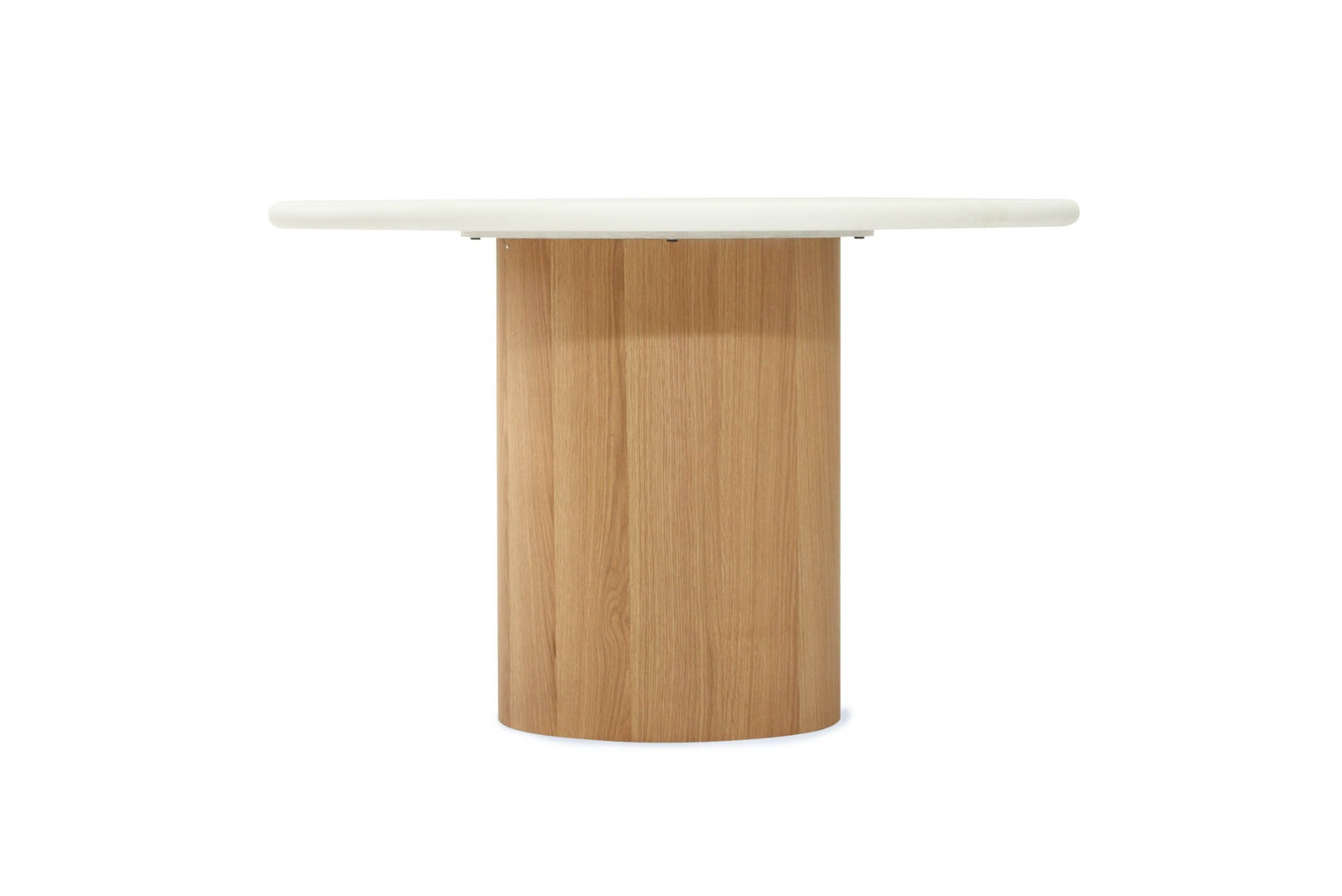Harlow Oval Dining Table Natural Oak Base, Width 240cm x Depth 110cm x Height 76cm - Image 18