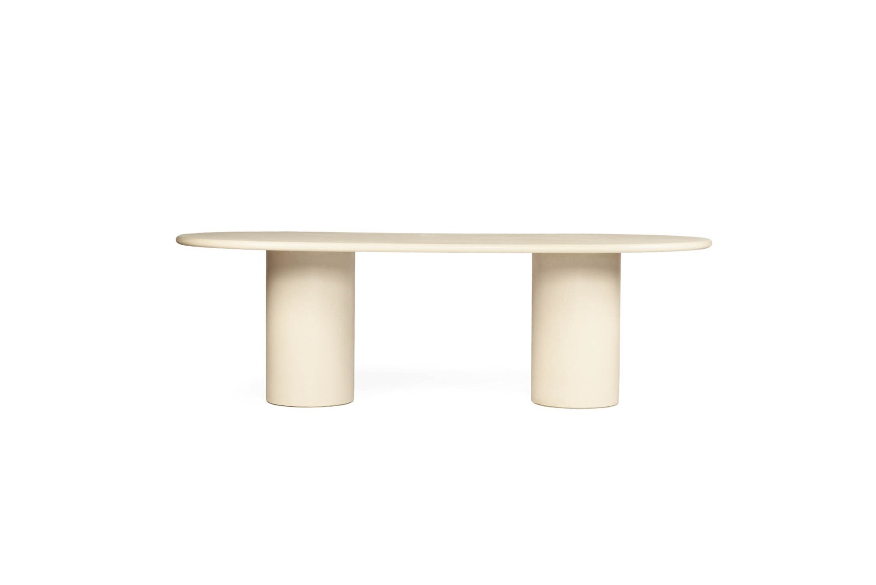 Lorenzo Oval Dining Table, W 240cm x D 120cm x H 75cm - Image 4