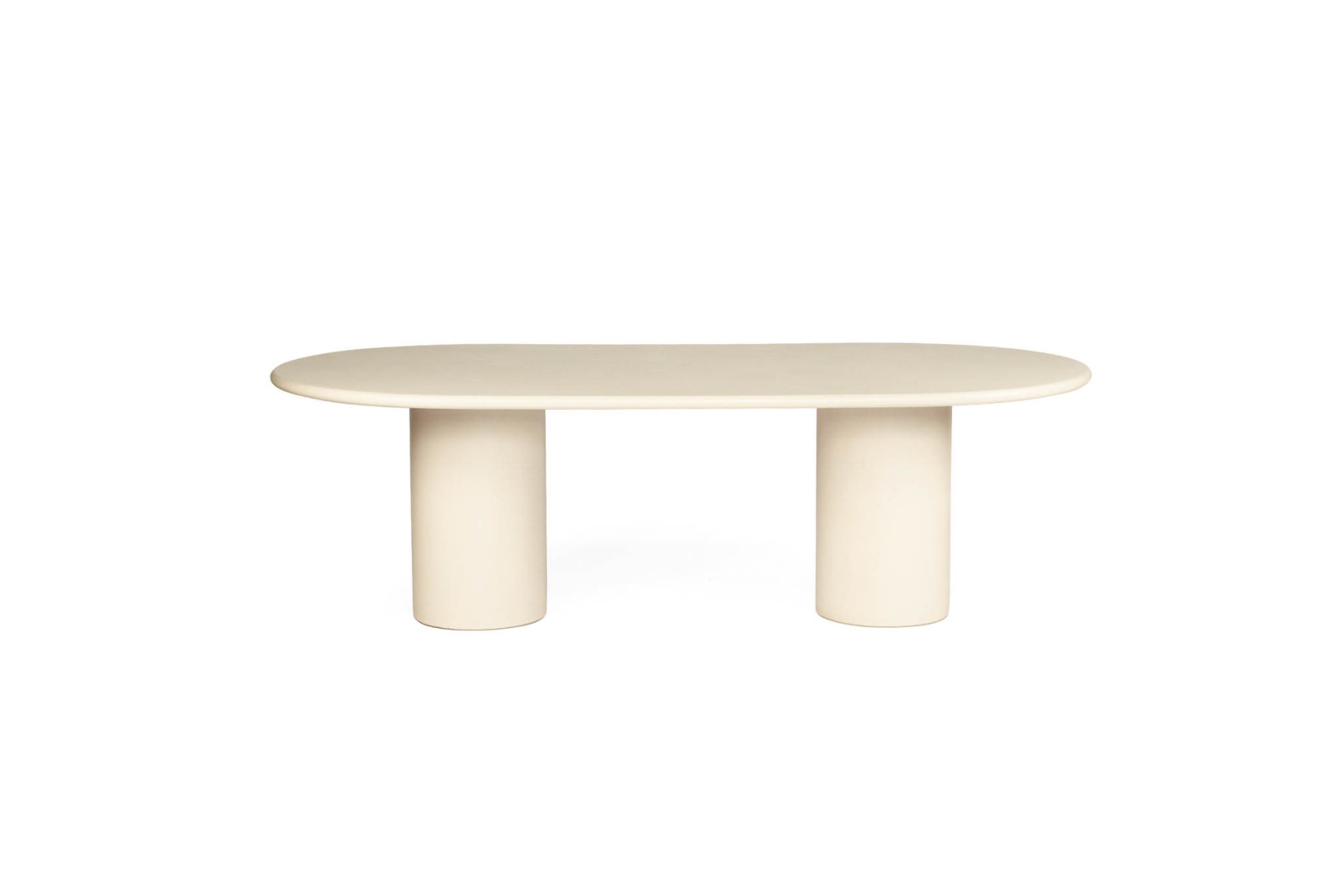 Lorenzo Oval Dining Table, W 240cm x D 120cm x H 75cm - Image 5