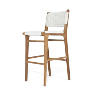 wp-image-tigress-61484.jpg Zen Bar Stool White (Close Weave), W 45cm x D 40cm x H 110cm