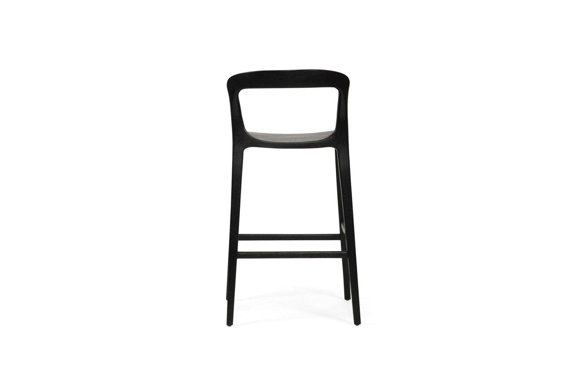 Rigby Counter Stool Black, W 50cm × D 56cm × H 89cm - Image 6