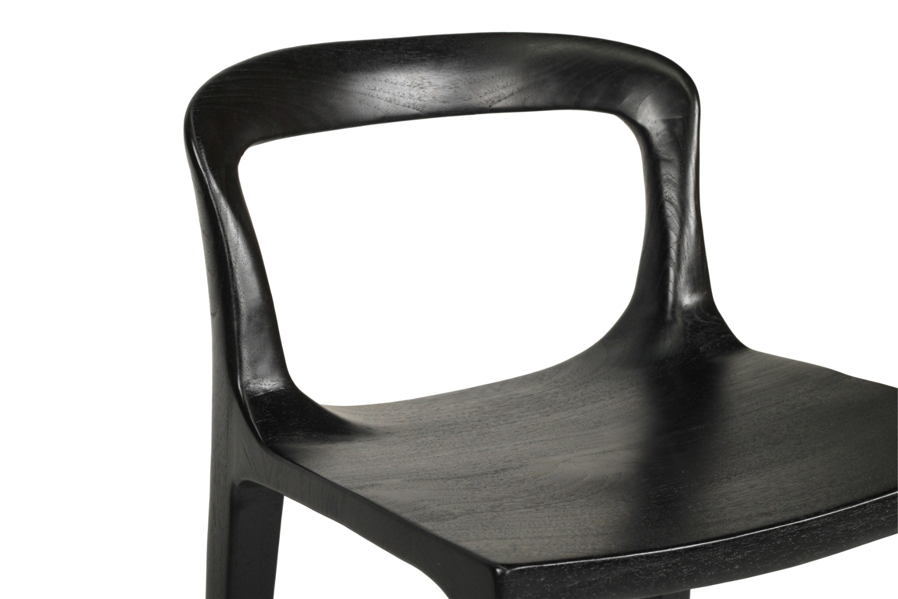 Rigby Counter Stool Black, W 50cm × D 56cm × H 89cm - Image 9