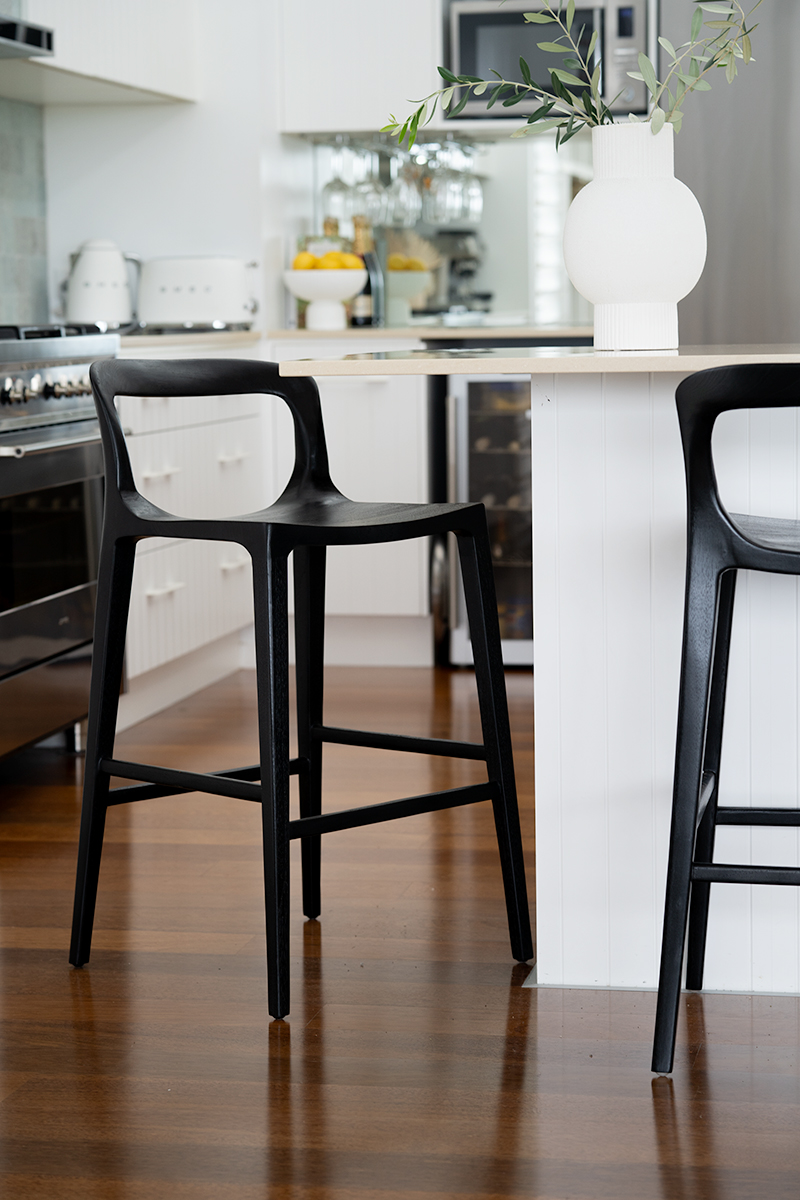 Rigby Counter Stool Black, W 50cm × D 56cm × H 89cm - Image 13