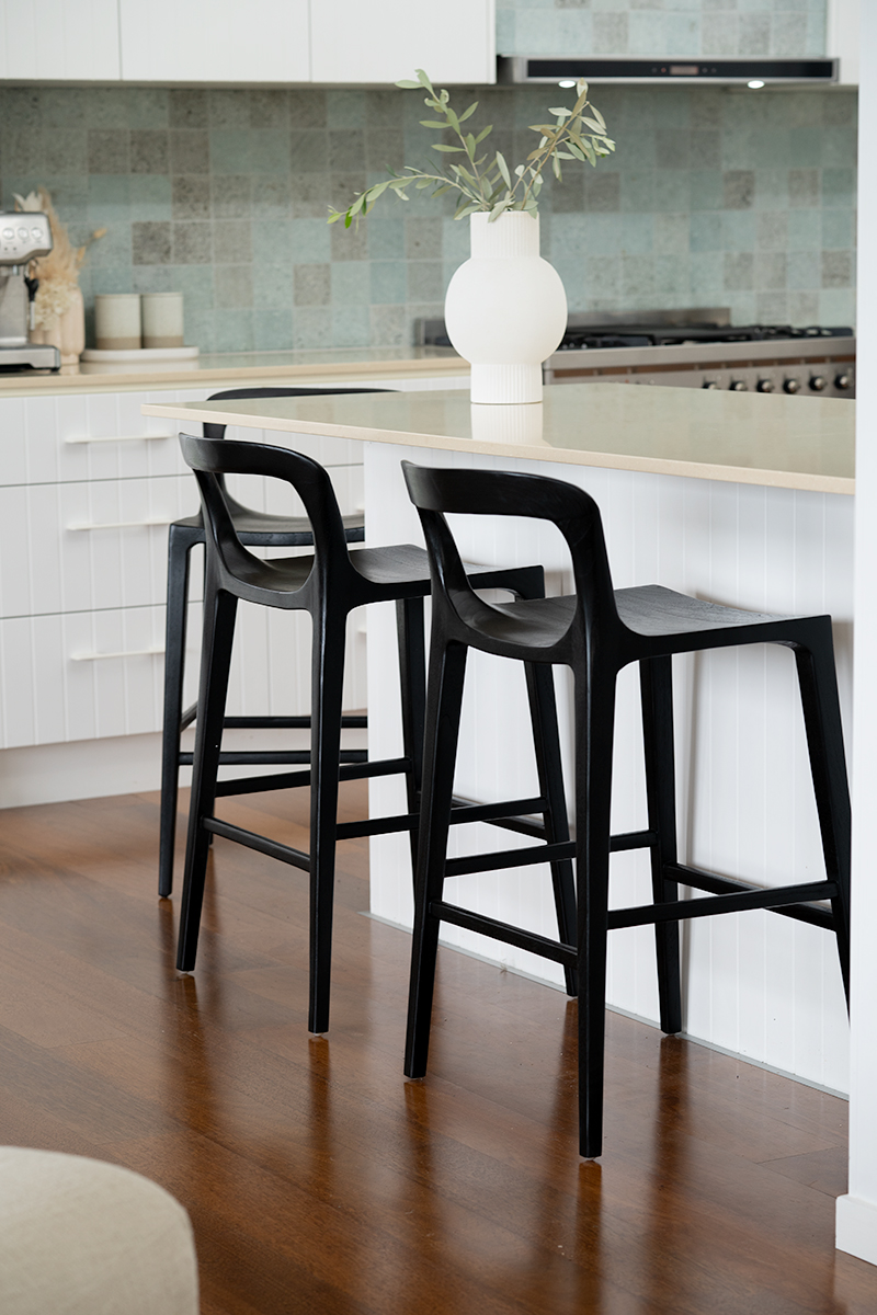 Rigby Counter Stool Black, W 50cm × D 56cm × H 89cm - Image 15