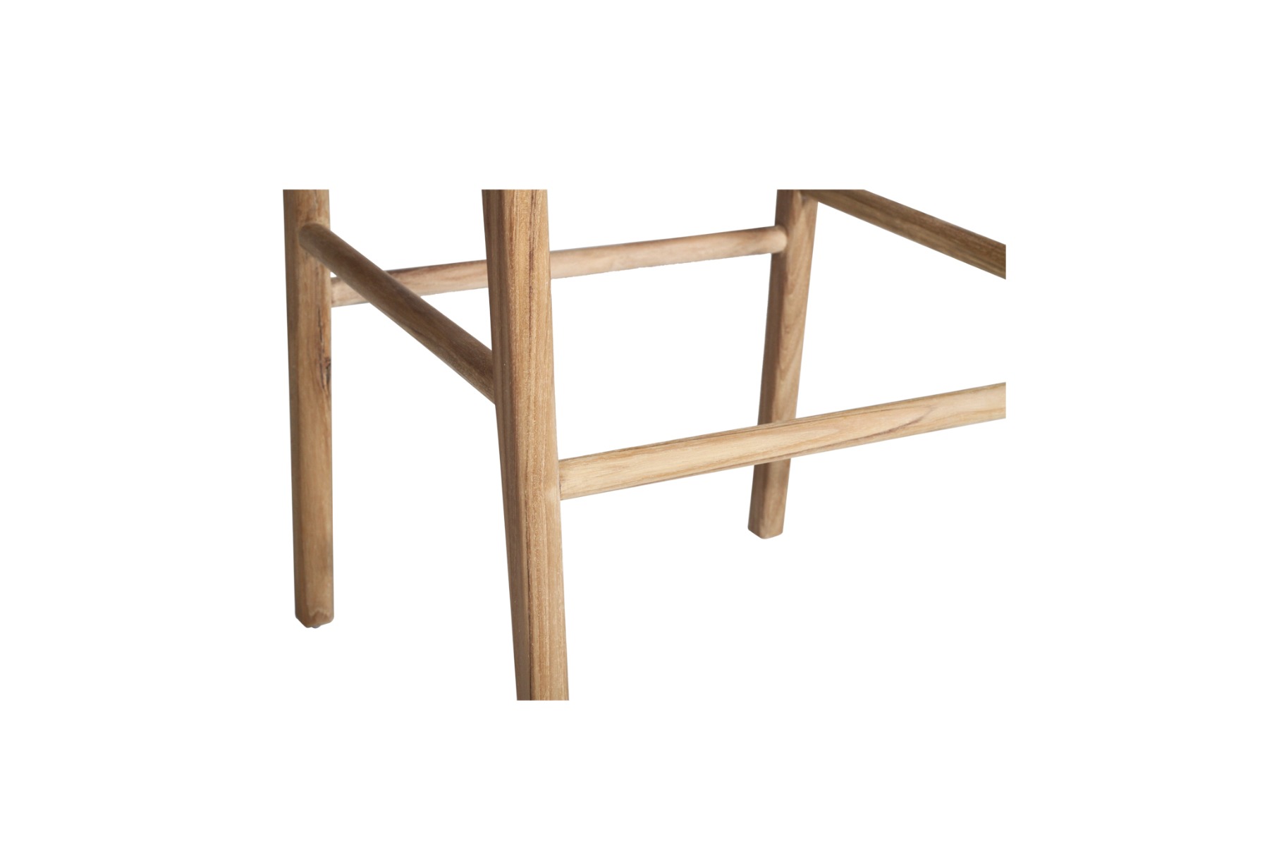 Zen Bar Stool White, W 45cm x D 40cm x H 110cm - Image 8