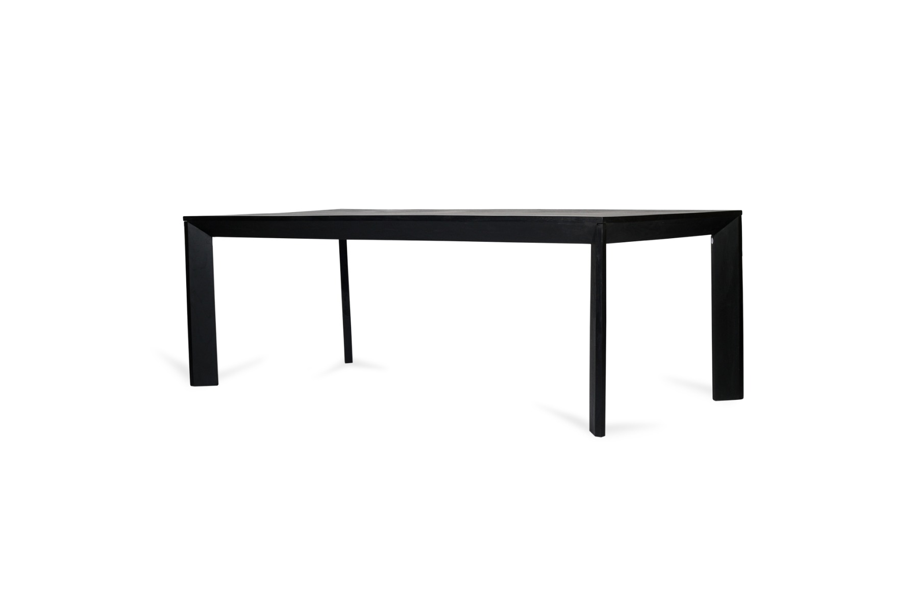 Otis Dining Table Black, L 280cm x W 100cm x H 75cm - Image 3