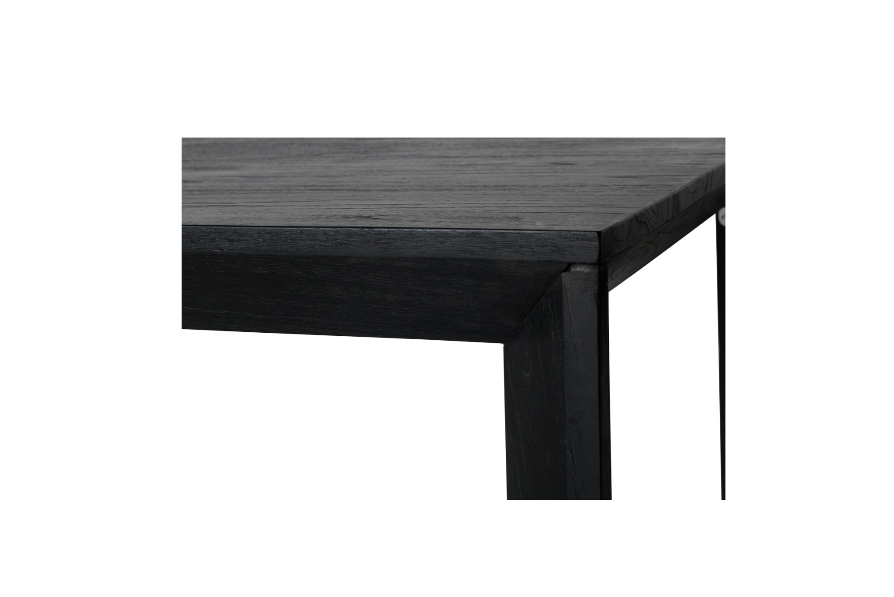 Otis Dining Table Black, L 280cm x W 100cm x H 75cm - Image 7