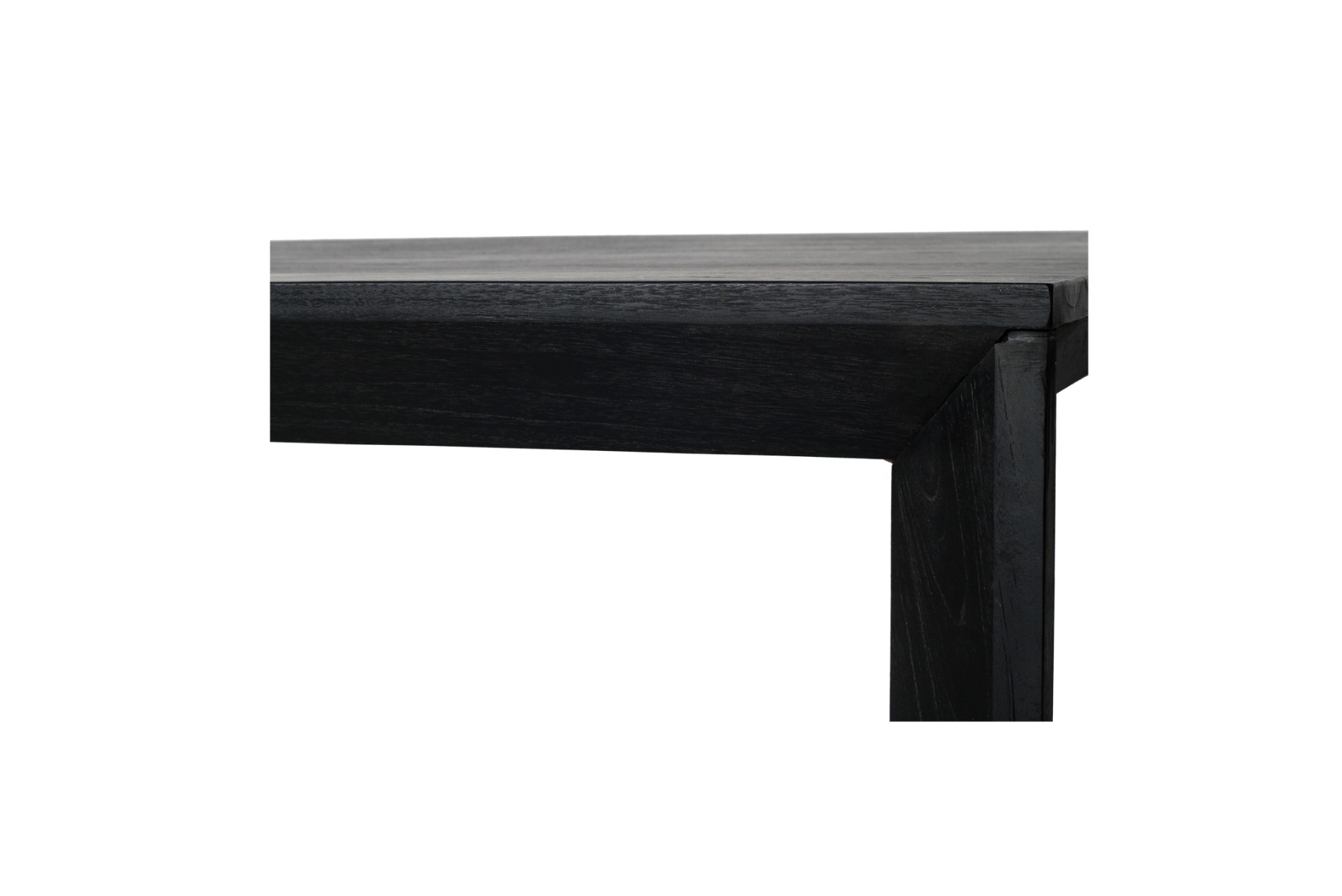 Otis Dining Table Black, L 280cm x W 100cm x H 75cm - Image 8