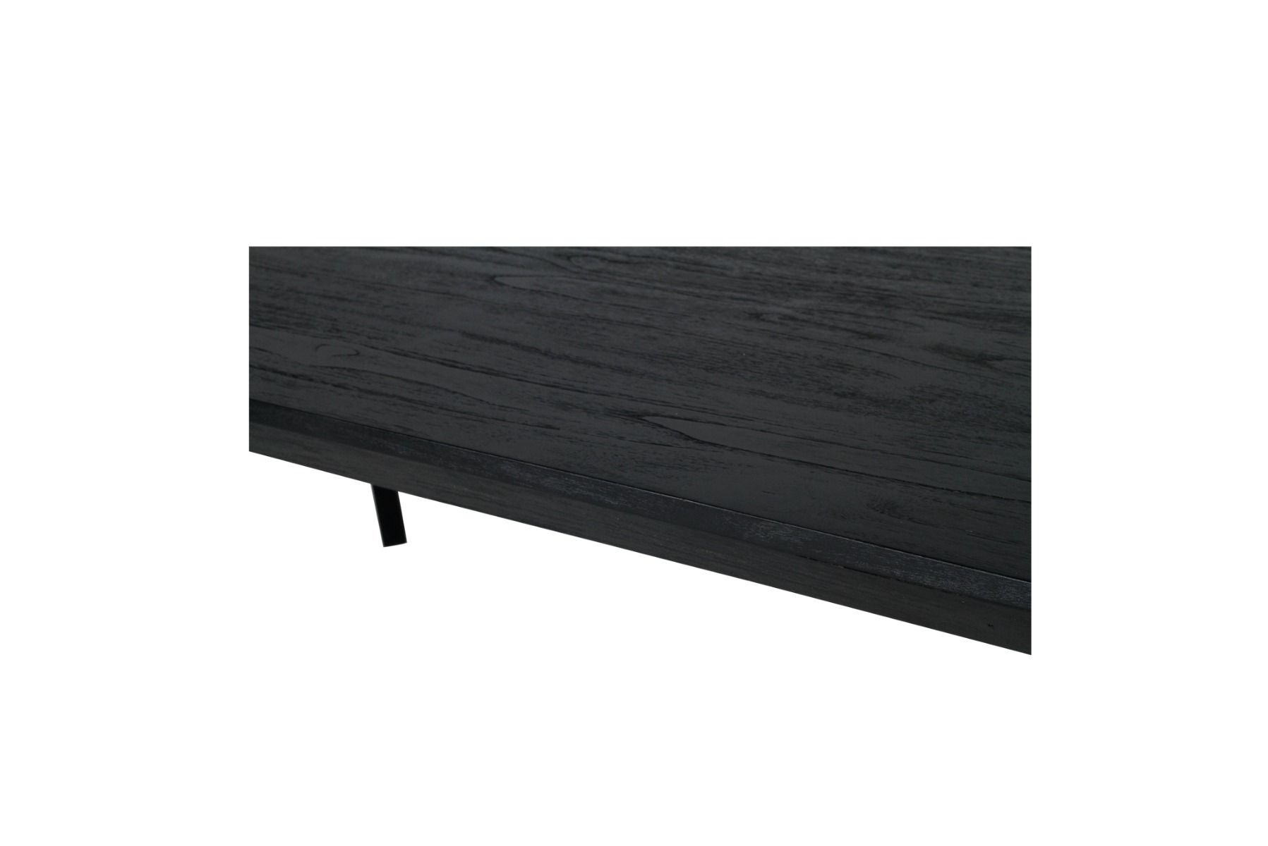 Otis Dining Table Black, L 160cm x W 90cm x H 75cm - Image 5