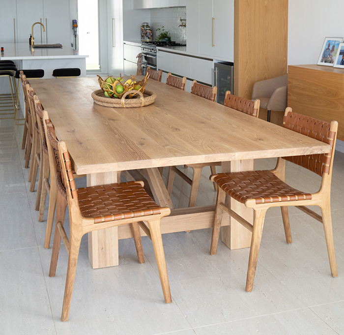 Mooloolah Dining Table, Width 390cm x Depth 130cm x Height 76cm (RRP $12,999)