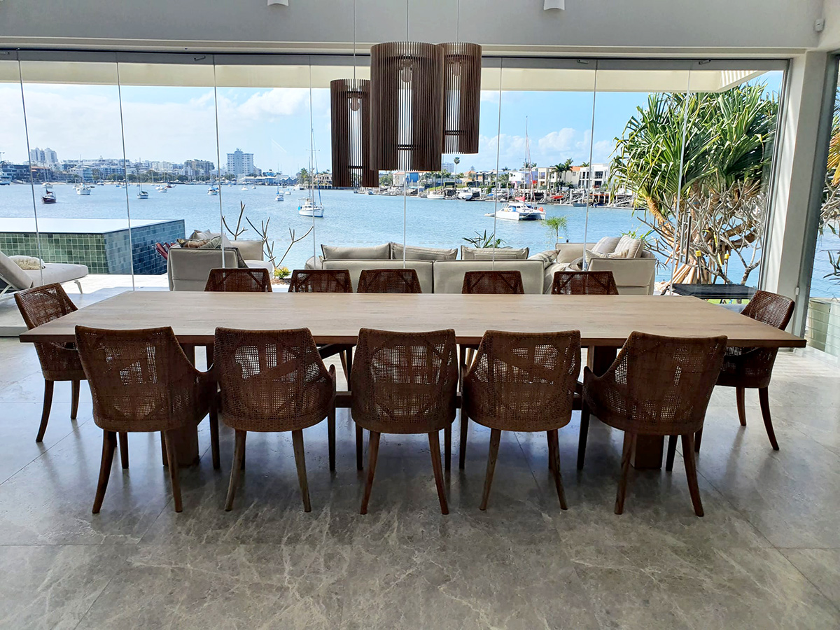 Mooloolah Dining Table, Width 390cm x Depth 130cm x Height 76cm (RRP $12,999) - Image 2