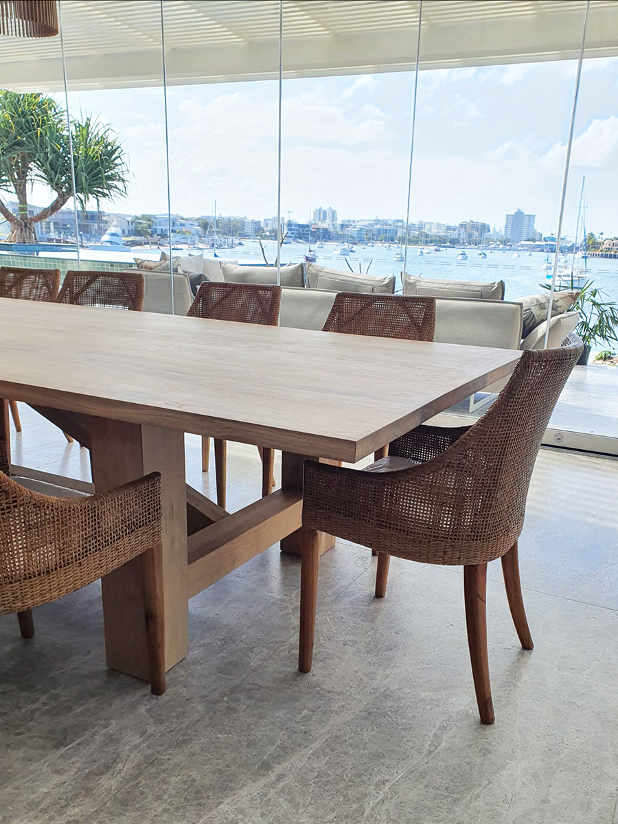 Mooloolah Dining Table, Width 390cm x Depth 130cm x Height 76cm (RRP $12,999) - Image 4