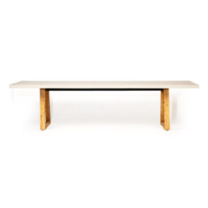 wp-image-tigress-61796.jpg 3.0m Sierra Elkstone Rectangular Dining Table – Beige with Light Honey Legs