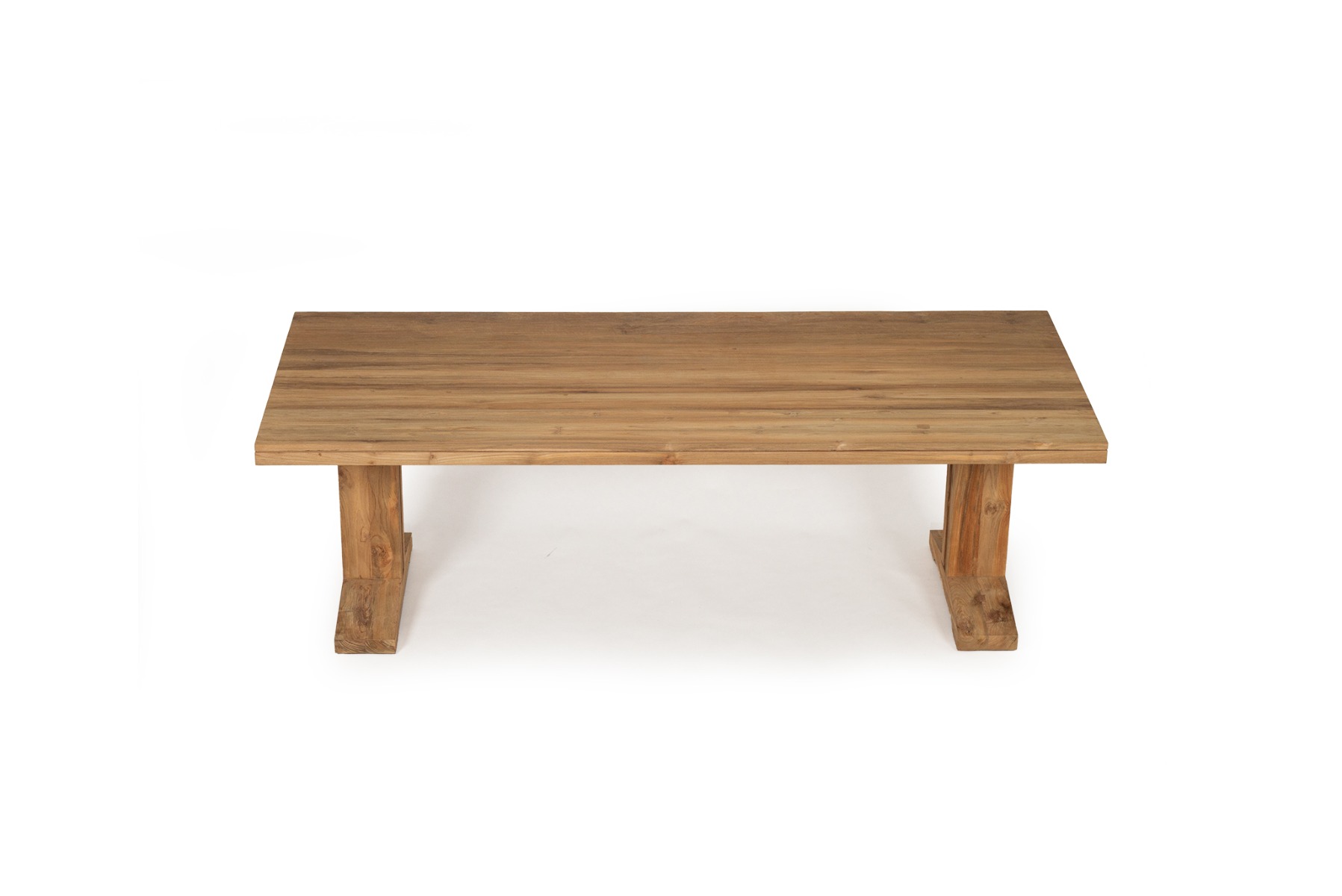Monterey Dining Table Natural, W 240cm x D 100cm x H 77cm - Image 2