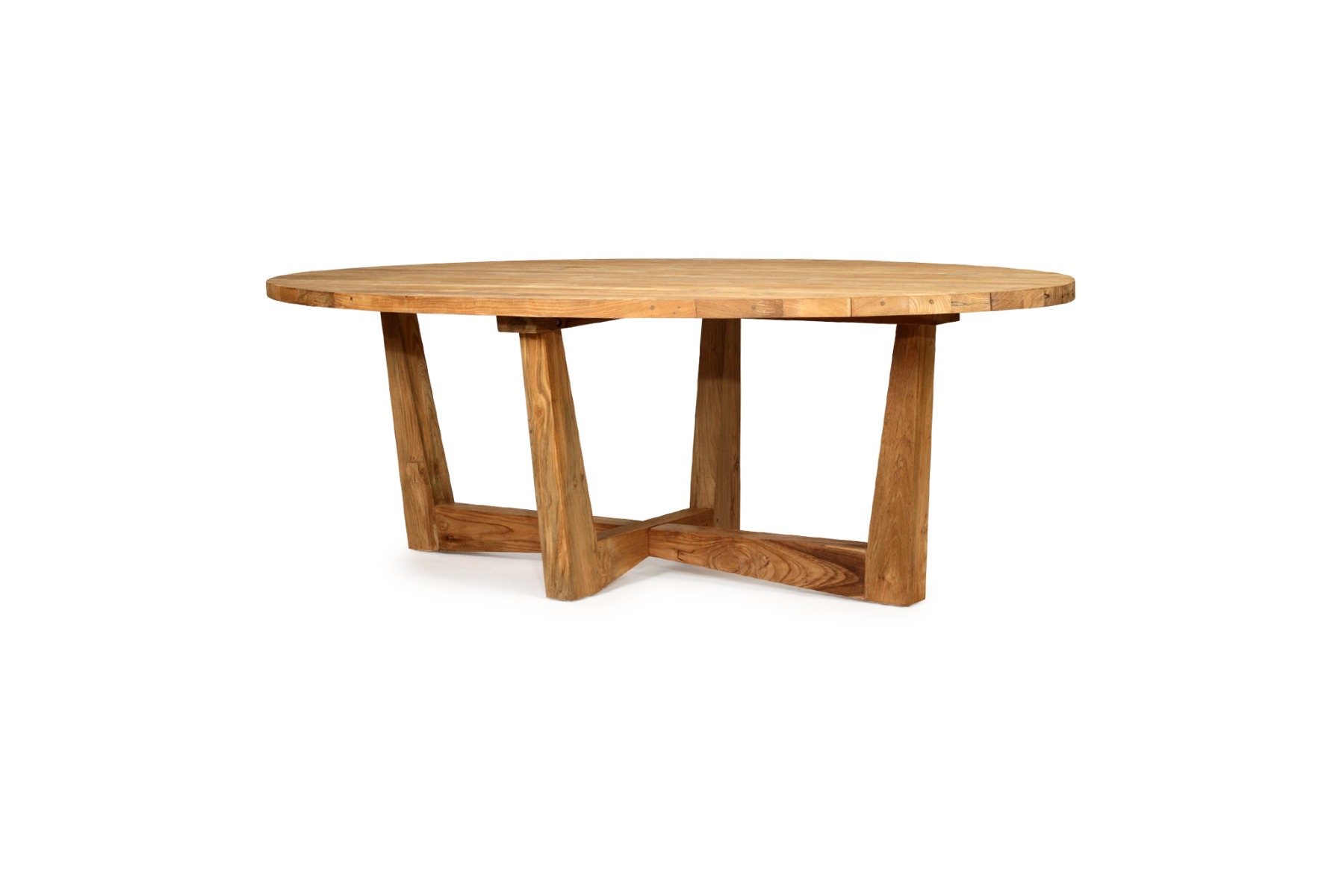 Carties Oval Dining Table, L 240cm x W 110cm x H 76cm - Image 4