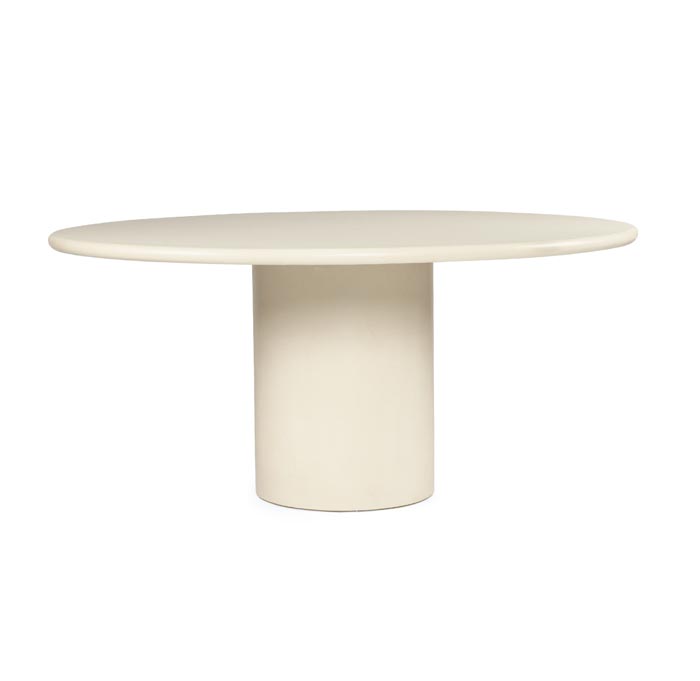 Lorenzo Round Dining Table Latte, DIA 140cm x H 75cm