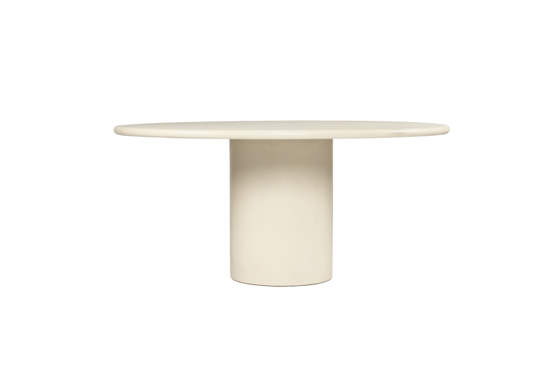 Lorenzo Round Dining Table Latte, DIA 140cm x H 75cm - Image 2