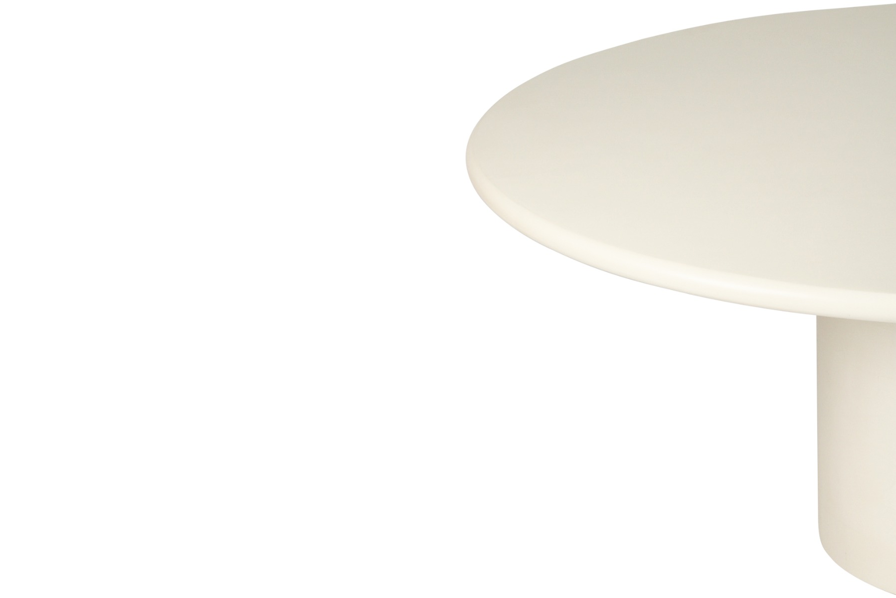 Lorenzo Round Dining Table Latte, DIA 140cm x H 75cm - Image 3
