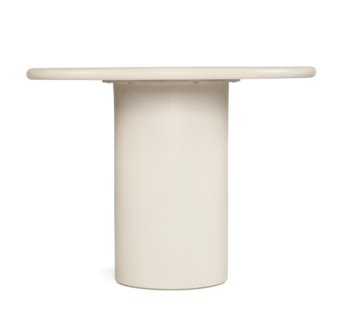 Lorenzo Round Dining Table Latte, DIA 120cm x H 75cm