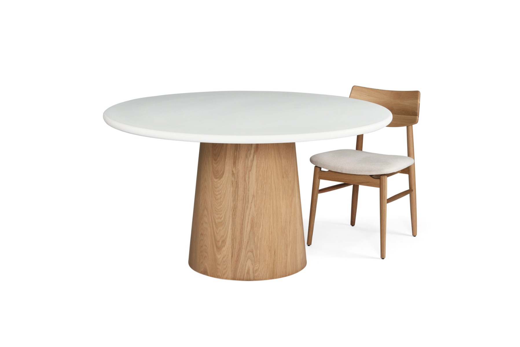 Harlow Dining Table, Width 120cm x Depth 120cm x Height 76cm - Image 5