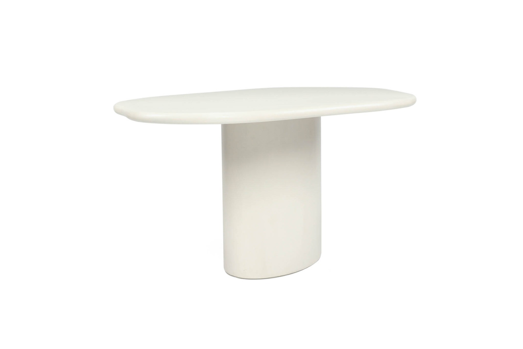Lorenzo Organic Dining Table Ivory, W 250cm x D 120cm x H 75cm - Image 2