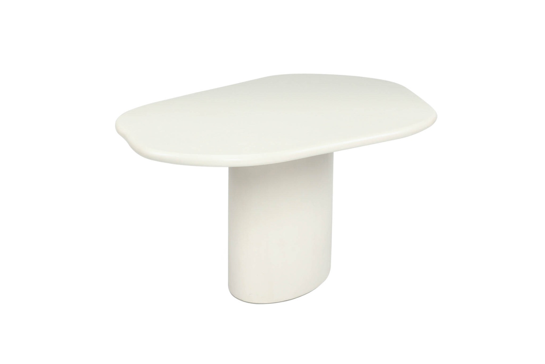 Lorenzo Organic Dining Table Ivory, W 250cm x D 120cm x H 75cm - Image 3