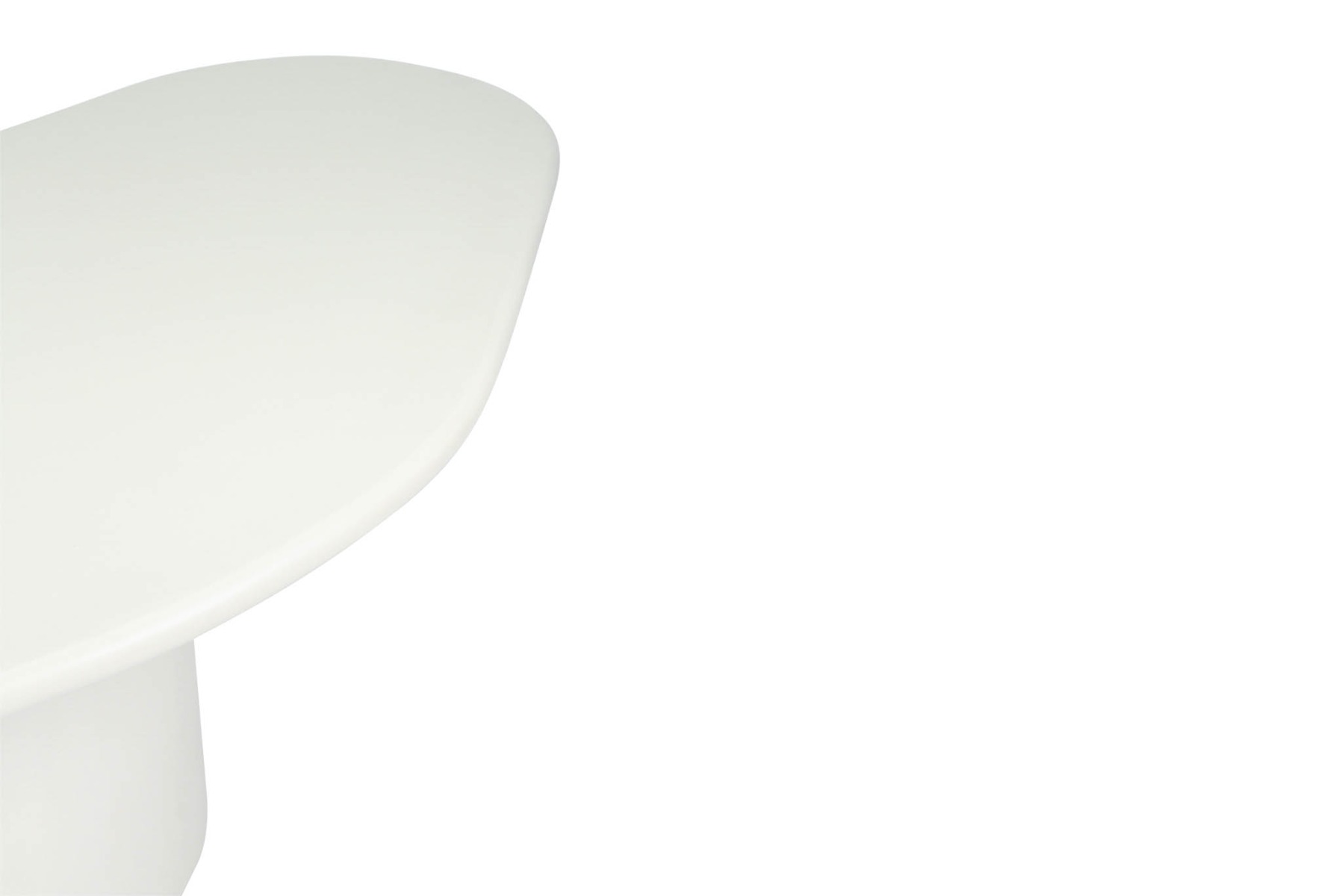 Lorenzo Organic Dining Table Ivory, W 250cm x D 120cm x H 75cm - Image 5