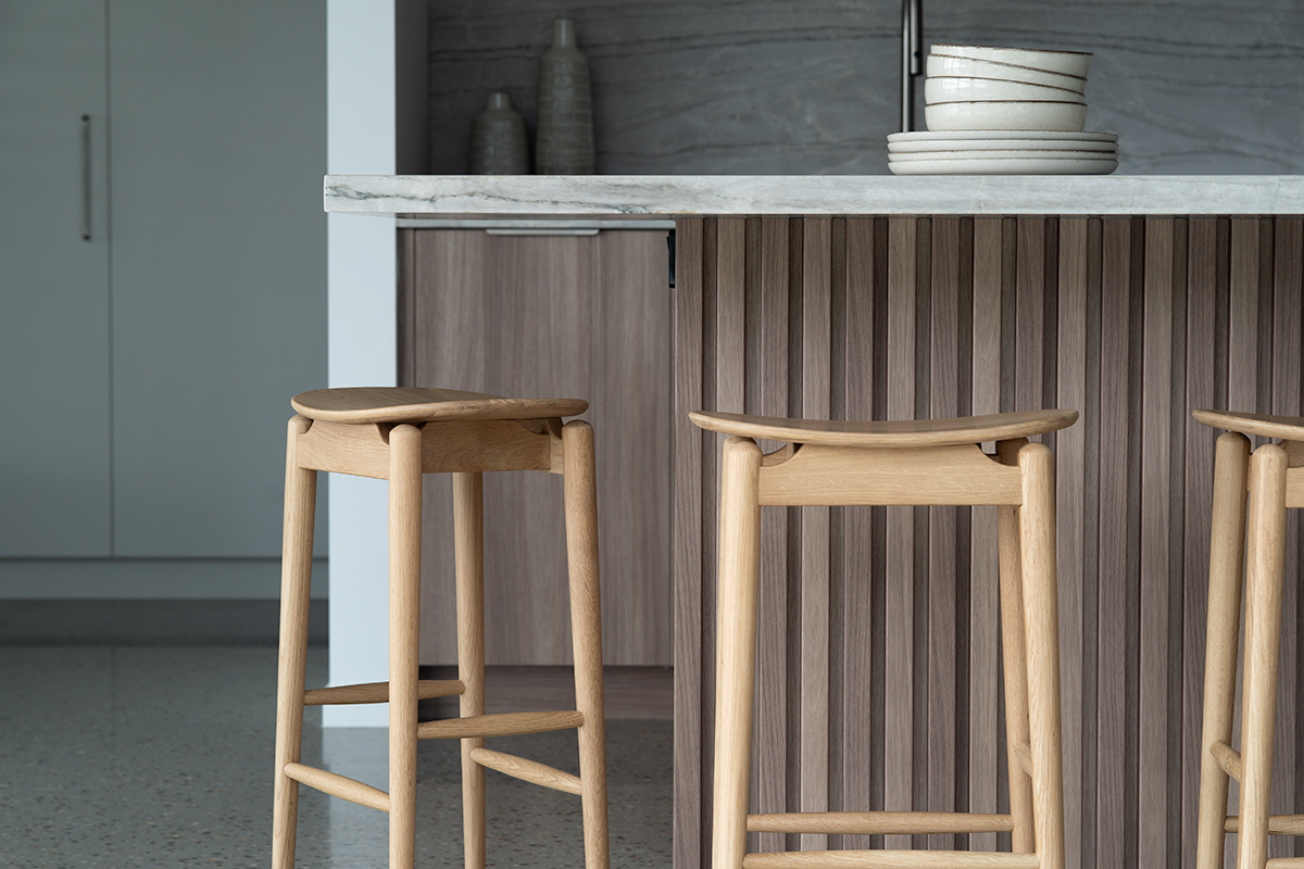 Harlow Counter Stool Natural, W 39cm × D 31cm × H 66cm - Image 2