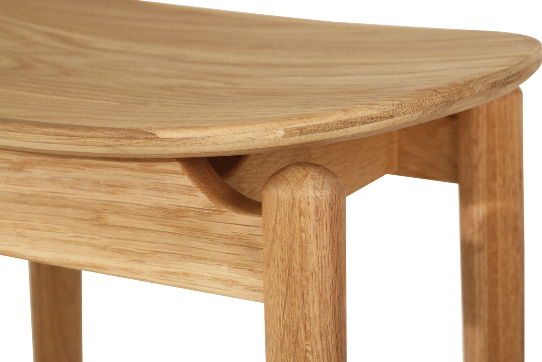 Harlow Counter Stool Natural, W 39cm × D 31cm × H 66cm - Image 6