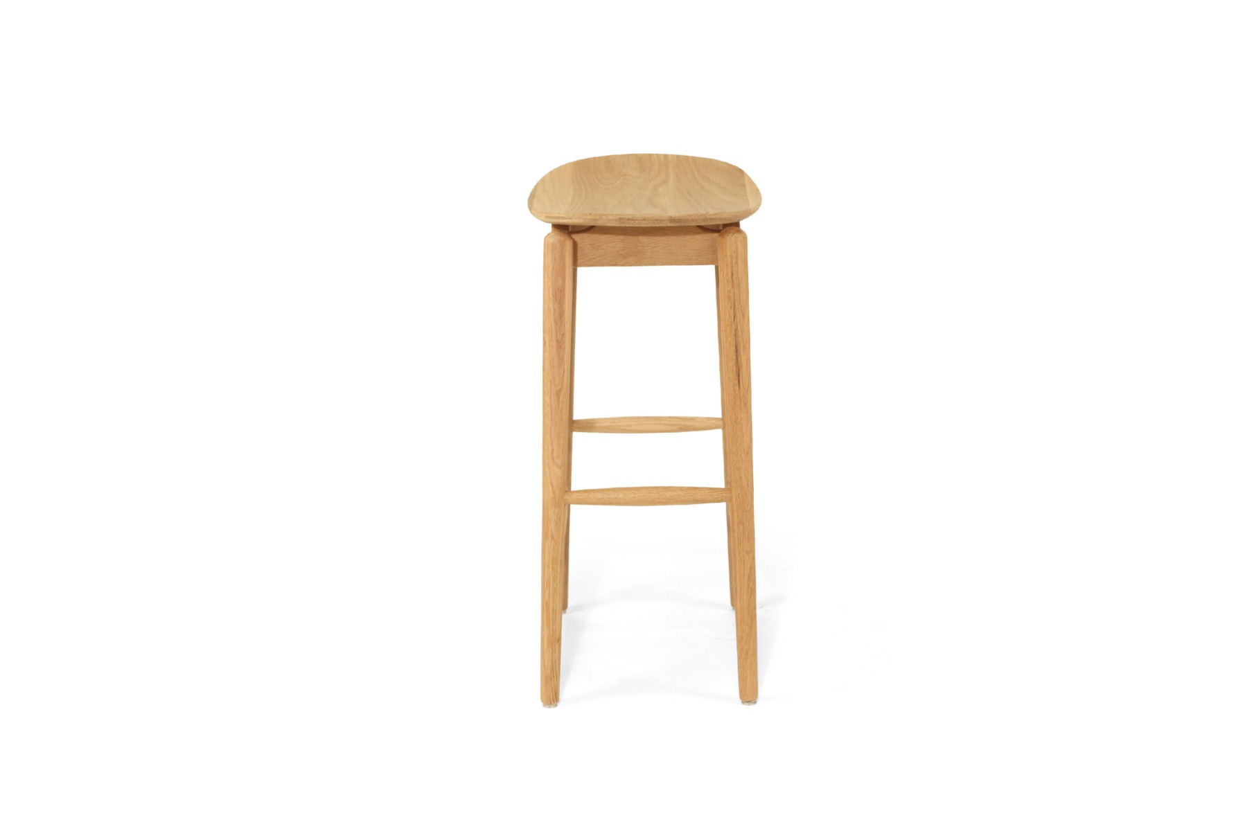 Harlow Counter Stool Natural, W 39cm × D 31cm × H 66cm - Image 7