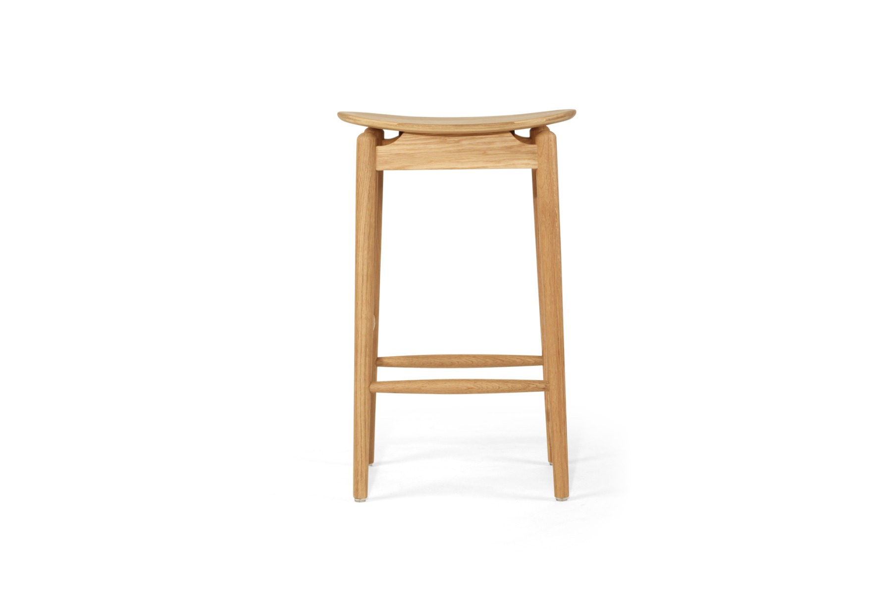 Harlow Counter Stool Natural, W 39cm × D 31cm × H 66cm - Image 11