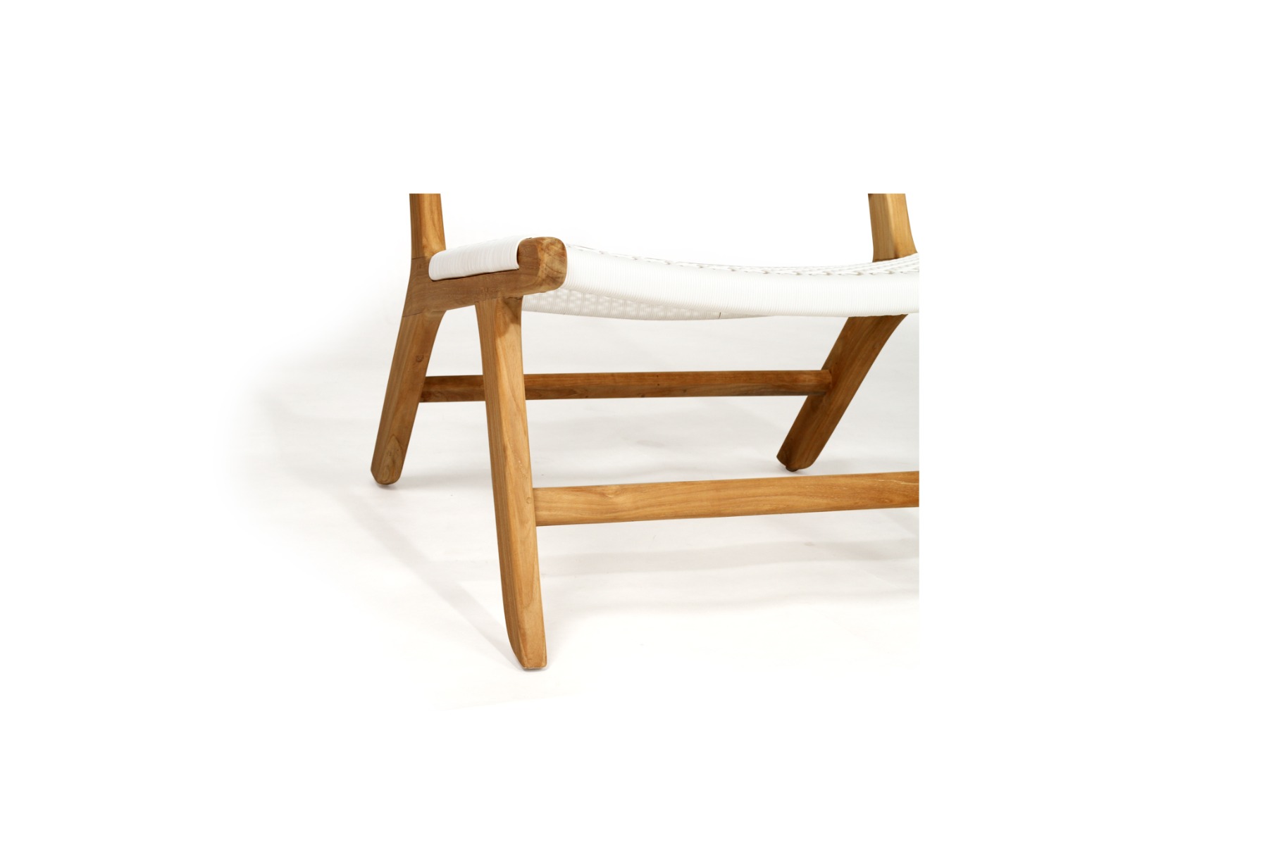 Zen Accent Chair White, W 66cm x D 82cm x H 72cm - Image 12