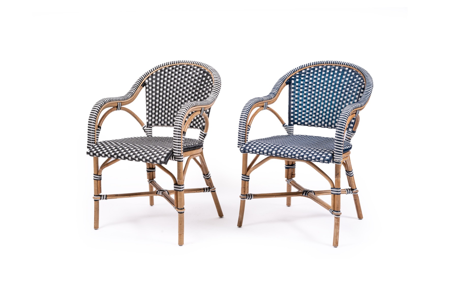Sorrento Arm Chair Navy, W 57cm x D 64cm x H 86cm - Image 3
