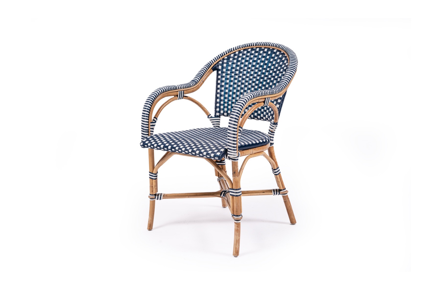 Sorrento Arm Chair Navy, W 57cm x D 64cm x H 86cm - Image 10