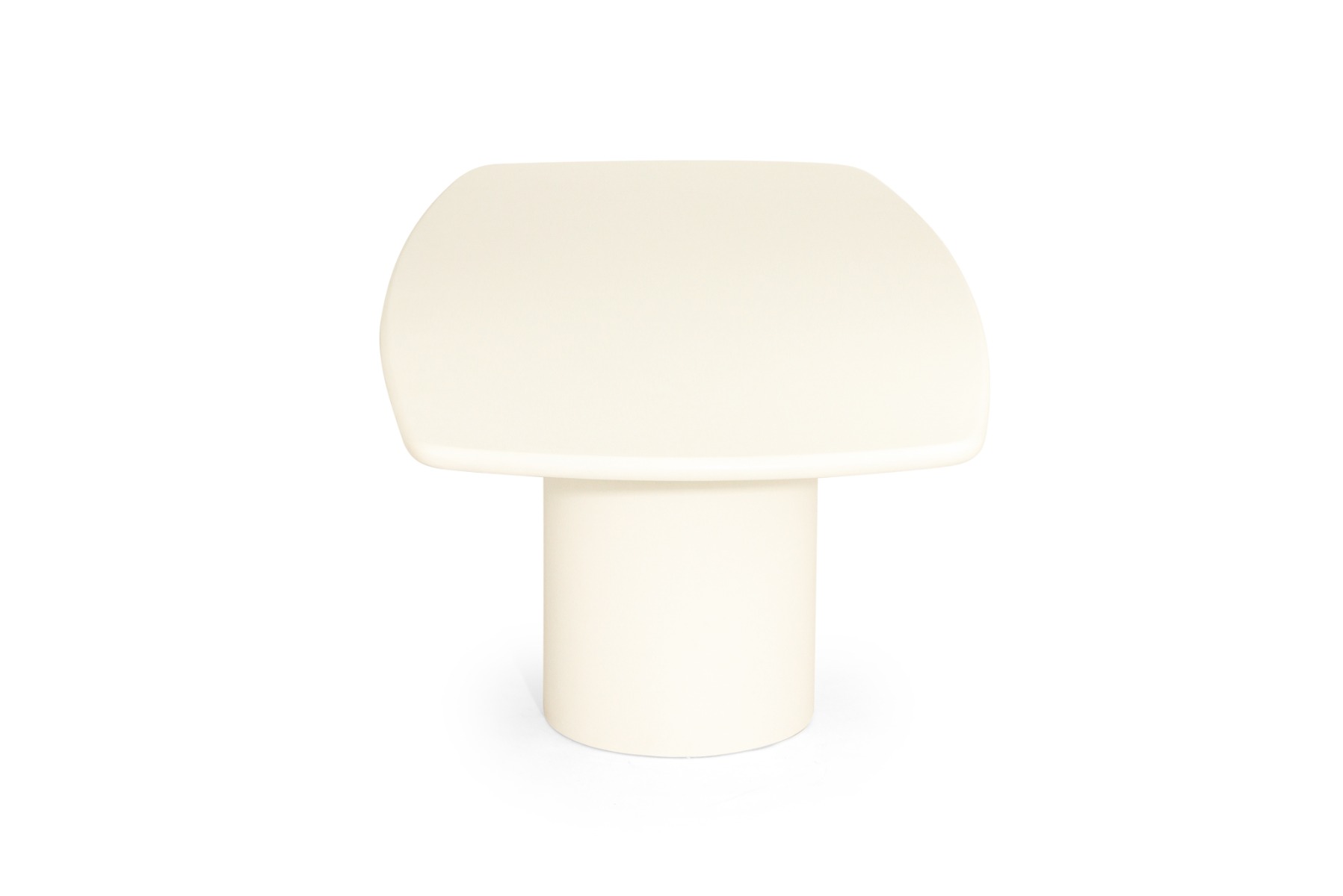 Lorenzo Organic Rectangle Dining Table Ivory, W 270cm x D 110cm x H 75cm - Image 9
