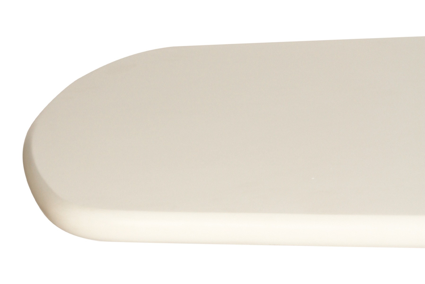 Lorenzo Organic Rectangle Dining Table Ivory, W 270cm x D 110cm x H 75cm - Image 11