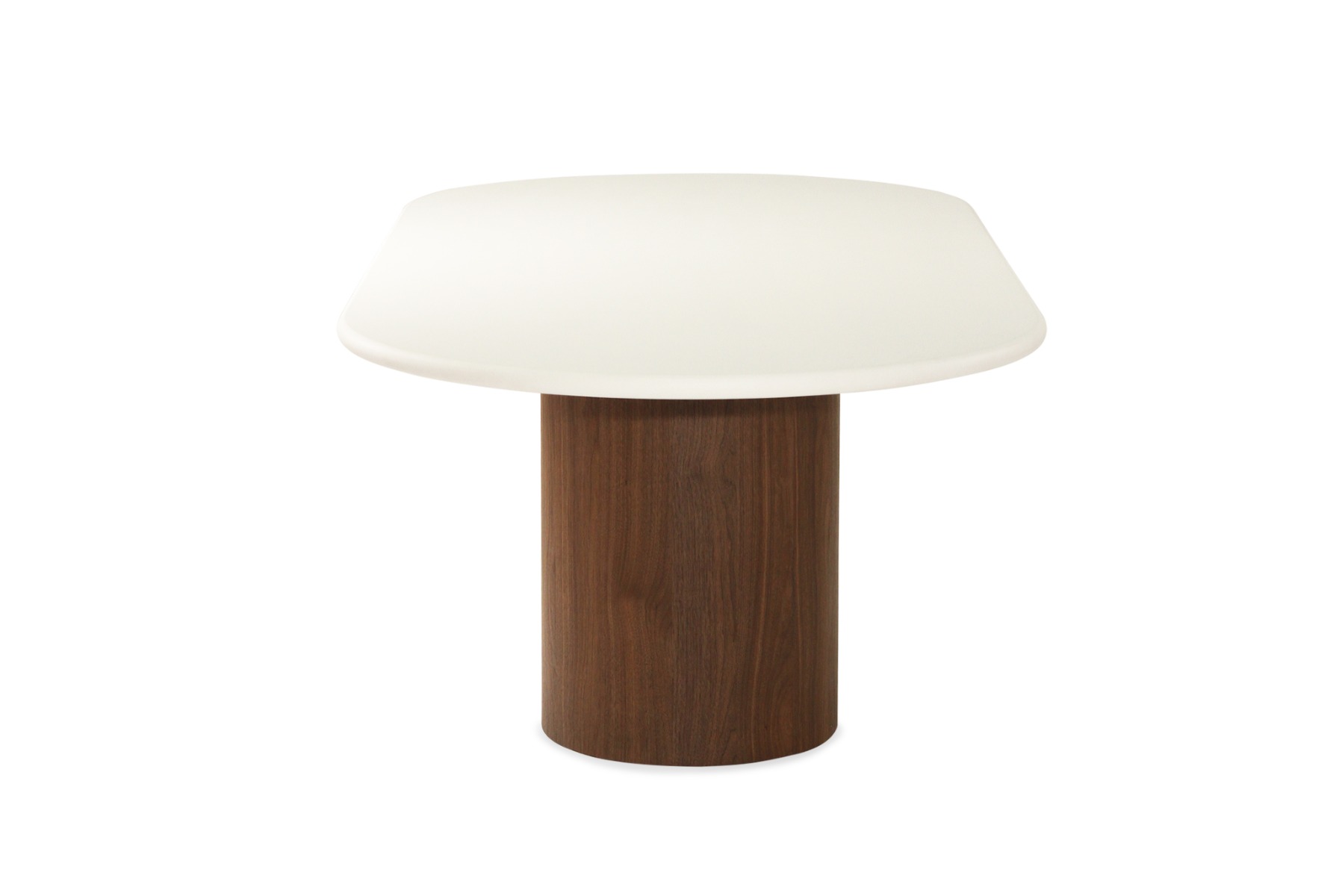 Harlow Oval Dining Table Walnut Base, Width 280cm x Depth 120cm x Height 76cm - Image 14