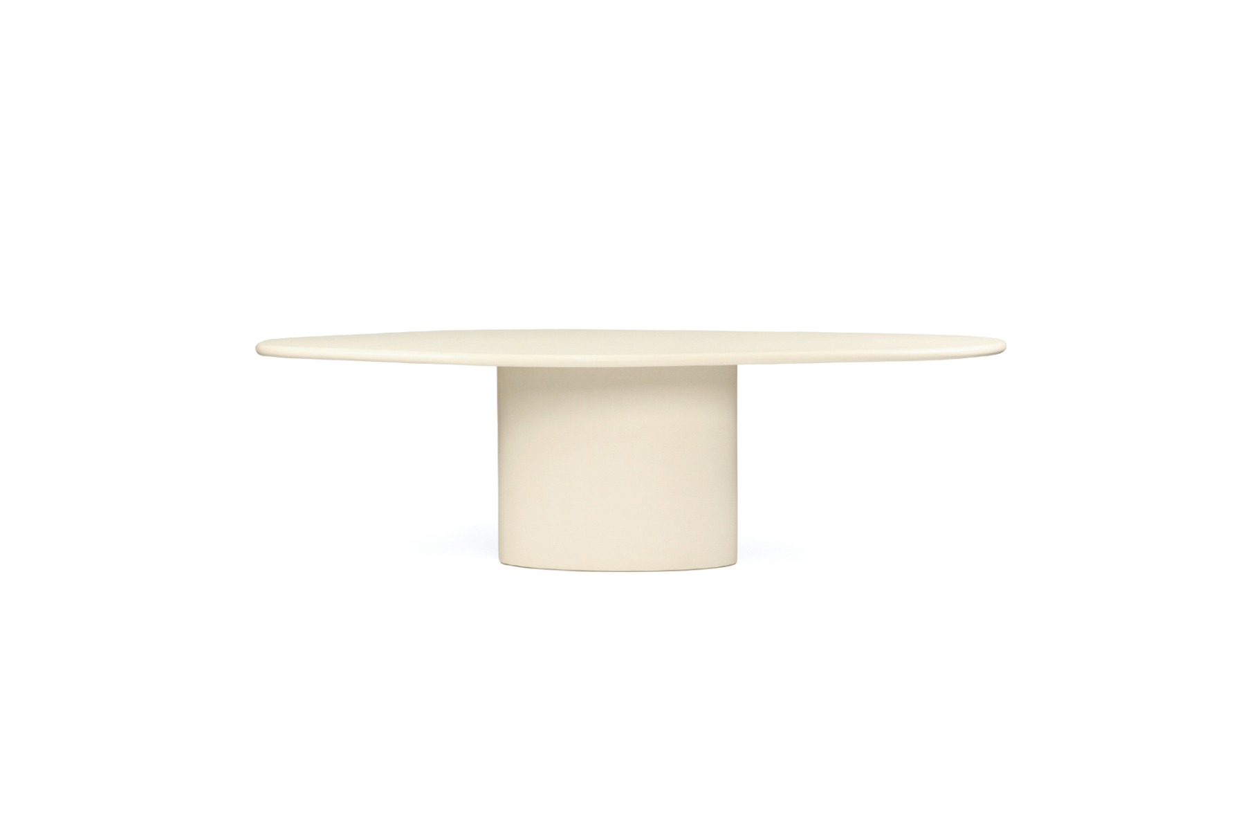 Lorenzo Organic Dining Table Latte, W 250cm x D 120cm x H 75cm - Image 6