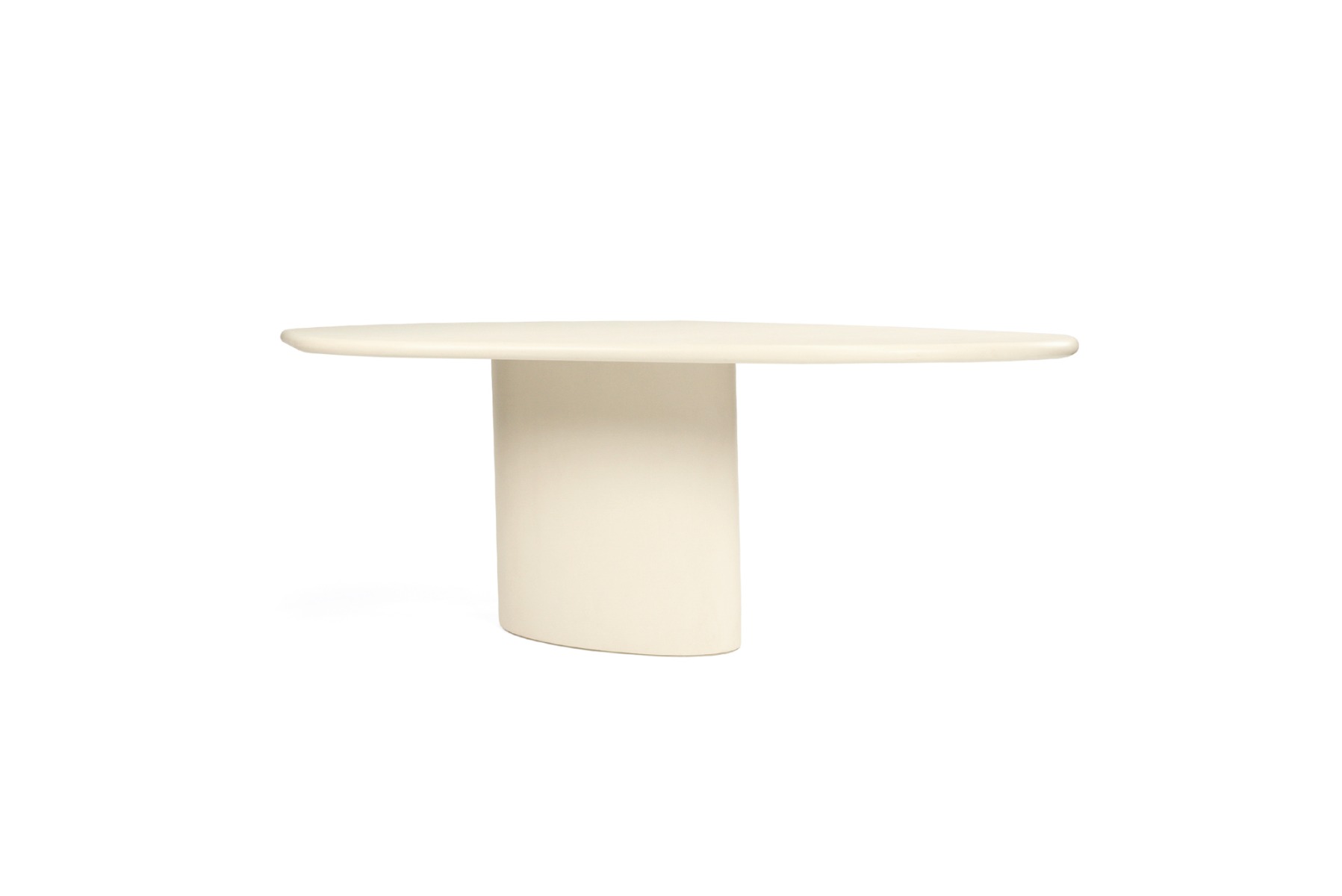 Lorenzo Organic Dining Table Latte, W 250cm x D 120cm x H 75cm - Image 9