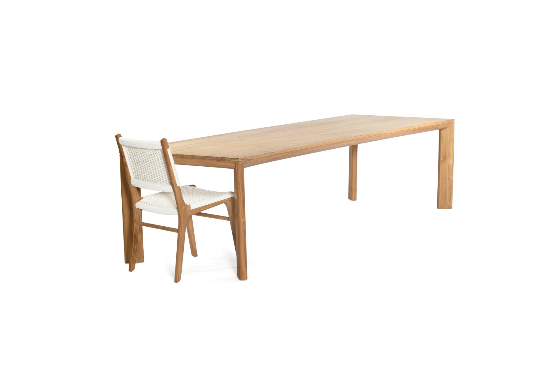 Asher Dining Table, L 300cm x W 110cm x H 75cm - Image 9