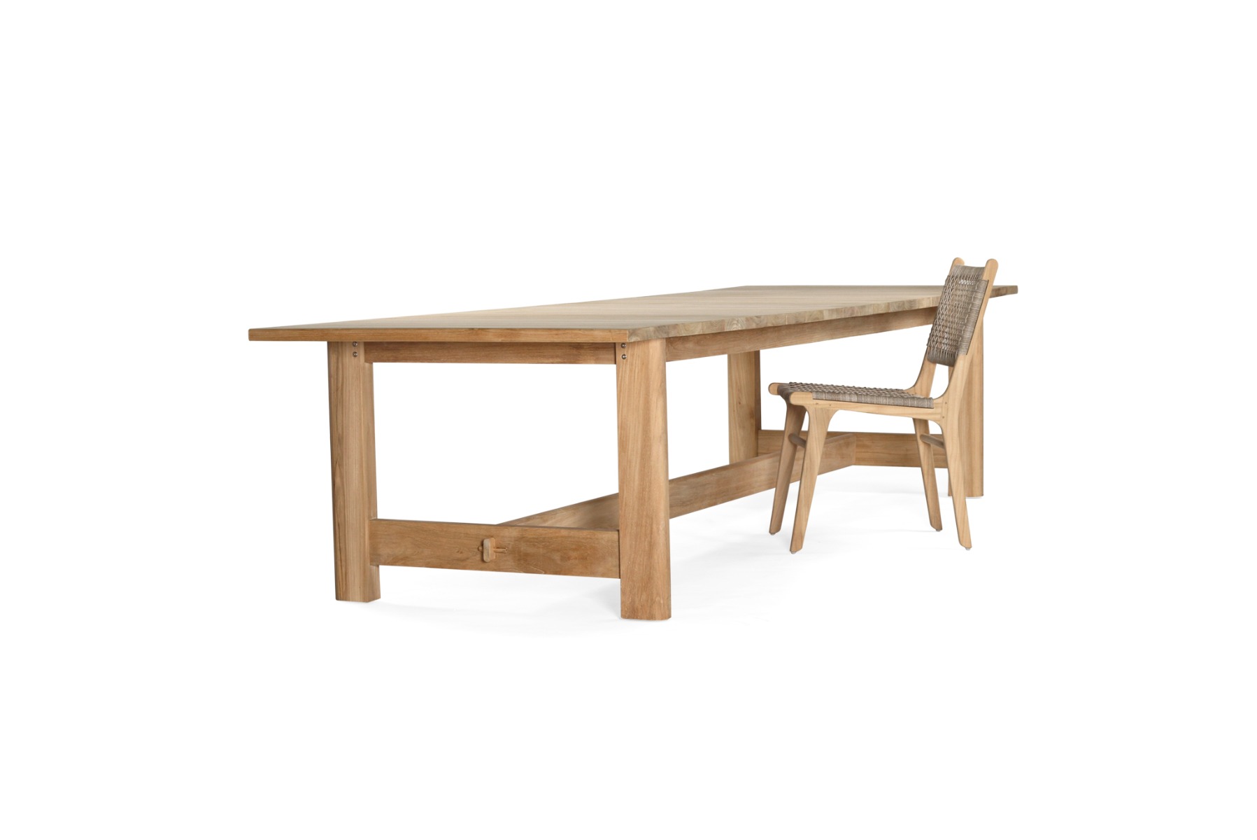 Victor Outdoor Table, L 350cm x W 110cm x H 76cm - Image 3