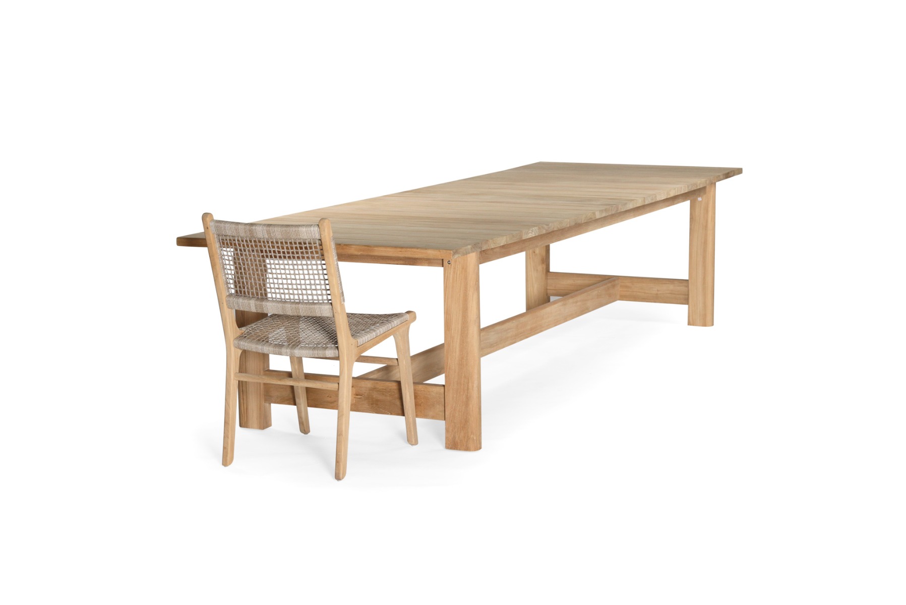 Victor Outdoor Table, L 350cm x W 110cm x H 76cm - Image 4
