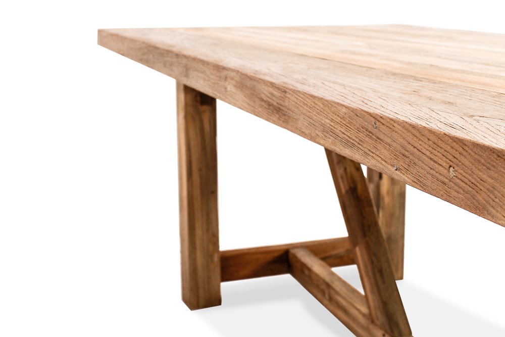 Highlander Outdoor Dining Table, L 230cm x W 100cm x H 75cm - Image 6