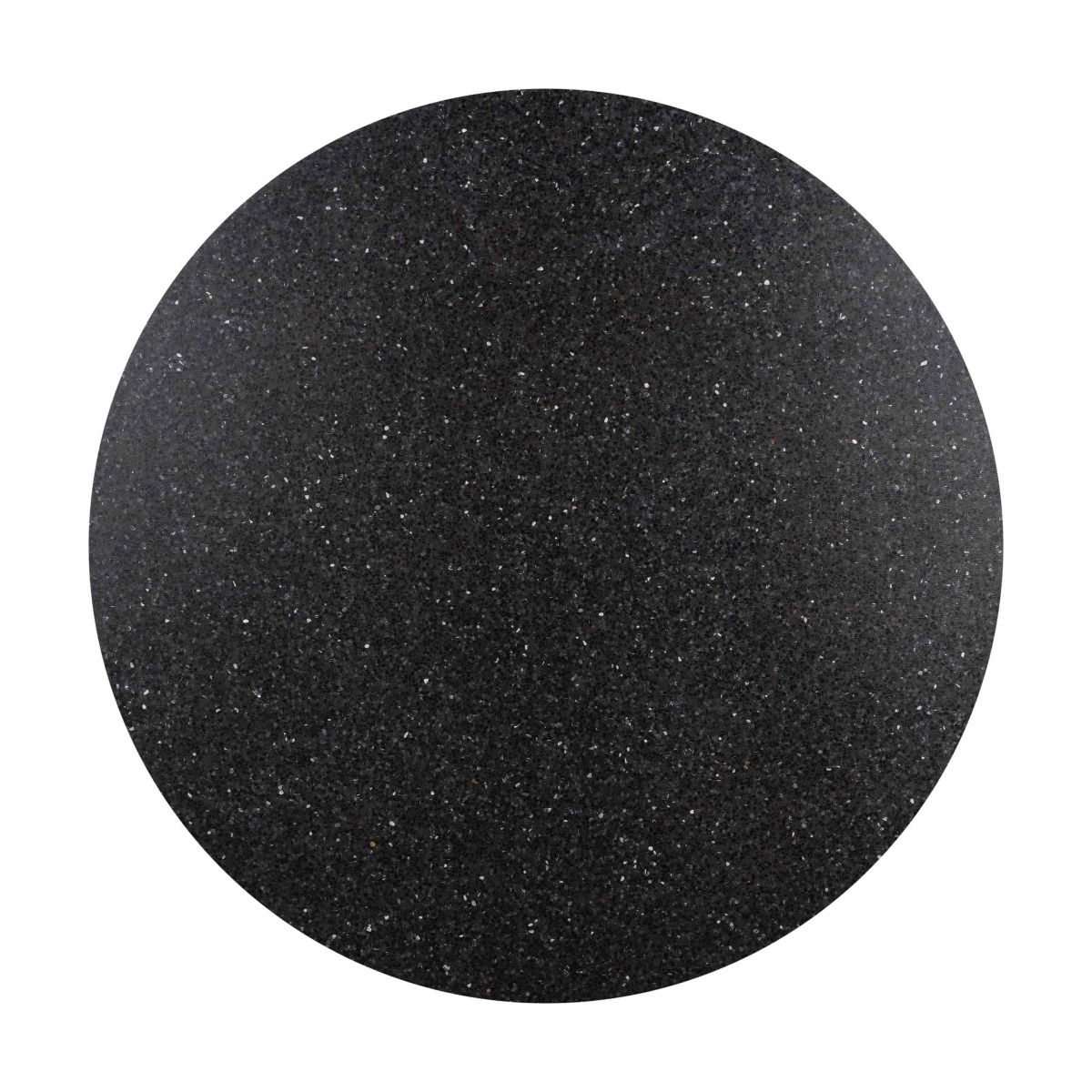 1.2m eTerrazzo Elkstone Round Dining Table – Apollo Black with Black Wash Legs - Image 14