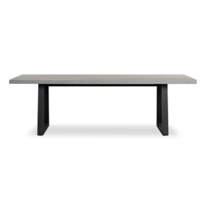 wp-image-tigress-62569.jpg 2.4m Sierra Elkstone Rectangular Dining Table – Pebble Grey with Black Powder-Coated Legs